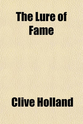 Book cover for The Lure of Fame