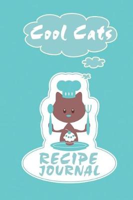 Book cover for Cool Cats Recipe Journal