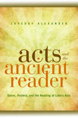 Cover of Acts and the Ancient Reader