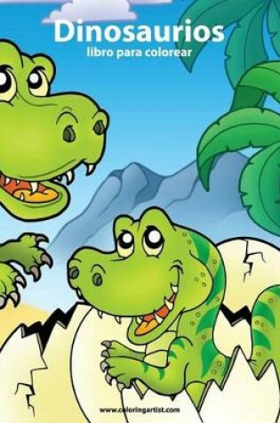 Cover of Dinosaurios libro para colorear 1