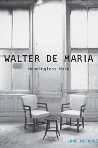 Cover of Walter de Maria