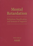 Book cover for Mental Retardation