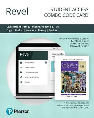 Book cover for Revel for Civilizations Past and Present, Volume 2 -- Combo Access Card