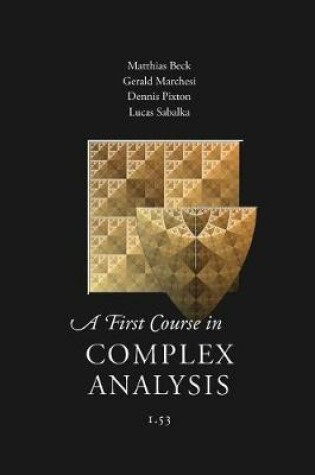 Cover of A First Course in Complex Analysis