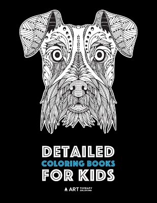 Book cover for Detailed Coloring Books For Kids