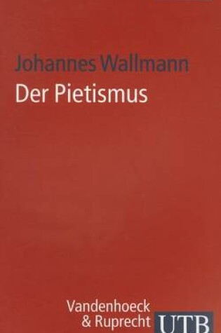 Cover of Der Pietismus