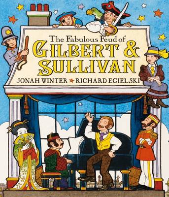 Book cover for Fabulous Feud of Gilbert and Sullivan