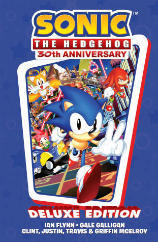 Book cover for Sonic the Hedgehog 30th Anniversary Celebration: The Deluxe Edition