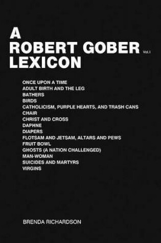 Cover of Robert Gober Lexicon 2 Volumes Slipcased