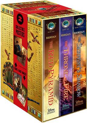 Book cover for The Kane Chronicles Hardcover Boxed Set