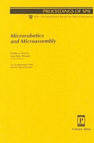 Cover of Microrobotics and Microassembley