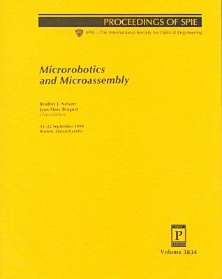 Book cover for Microrobotics and Microassembley