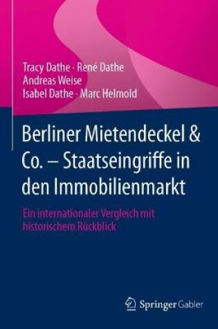 Cover of Berliner Mietendeckel & Co. - Staatseingriffe in den Immobilienmarkt