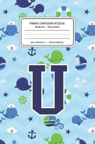 Cover of Primary Composition Notebook Grades K-2 Story Journal U