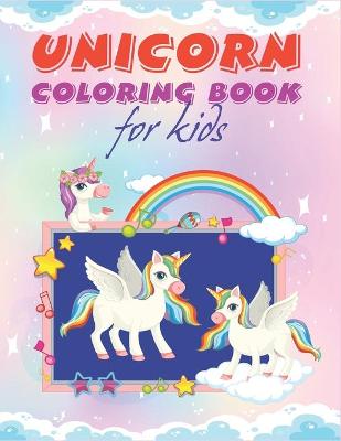 Book cover for Unicorn Coloring Books For Kids