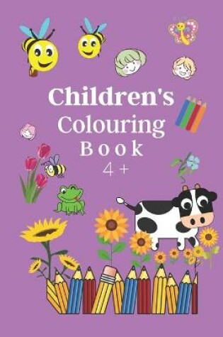 Cover of Children's Colouring Book 4 +