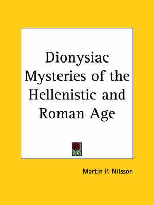 Book cover for Dionysiac Mysteries of the Hellenistic and Roman Age (1957)