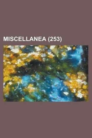 Cover of Miscellanea (253)