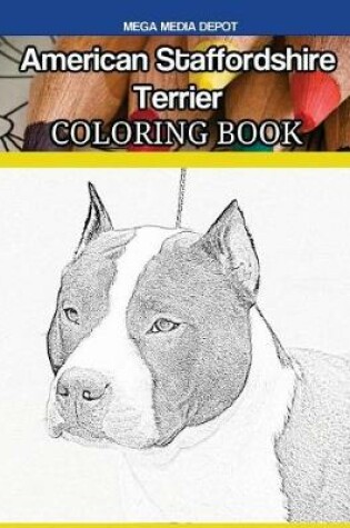 Cover of American Staffordshire Terrier Coloring Book