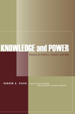 Cover of Knowledge and Power