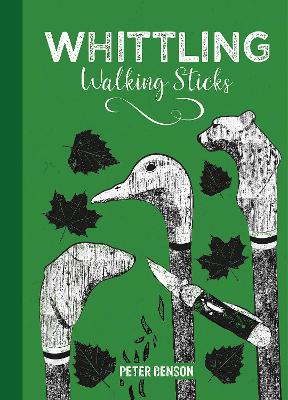 Book cover for Whittling Walking Sticks