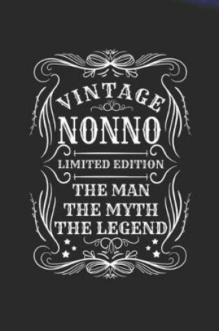 Cover of Vintage Nonno Limited Edition The Man The Myth The Legend