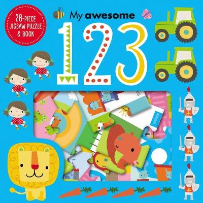 Book cover for Jigsaw Puzzle and   Book My Awesome 123