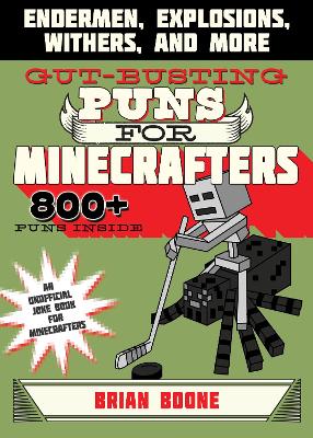 Book cover for Gut-Busting Puns for Minecrafters
