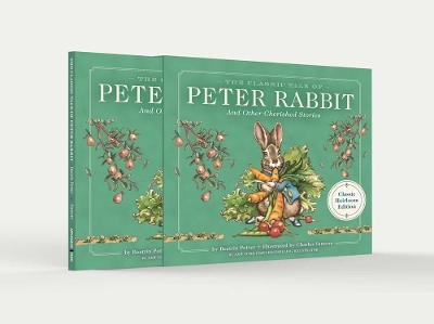 Book cover for The Classic Tale of Peter Rabbit Classic Heirloom Edition