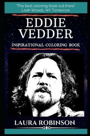 Cover of Eddie Vedder Inspirational Coloring Book