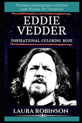 Book cover for Eddie Vedder Inspirational Coloring Book