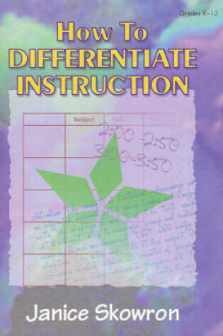 Cover of How to Differentiate Instruction