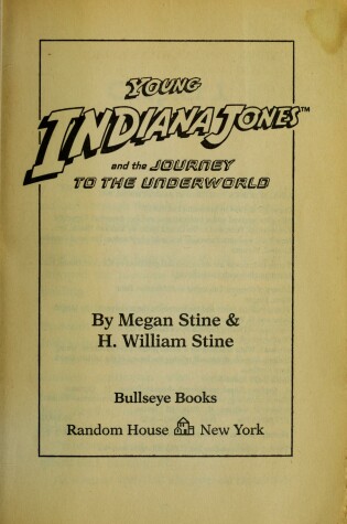 Cover of Journey to the Underworld 12: Young Indiana Jones