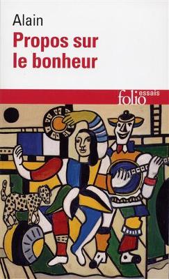 Book cover for Propos sur le bonheur