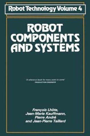 Cover of Robot Components and Systems