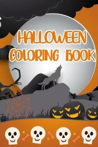 Cover of Halloween Coloring Book