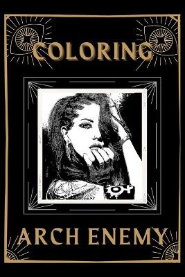 Book cover for Coloring Arch Enemy