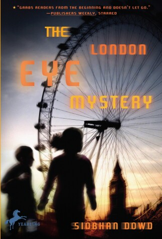 Book cover for The London Eye Mystery