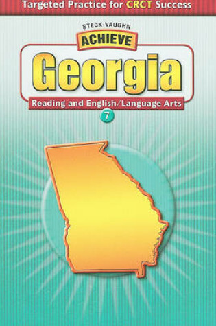 Cover of Achieve Georgia Reading and English/Language Arts, Grade 7