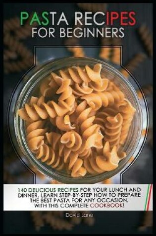 Cover of Pasta recipes for beginners