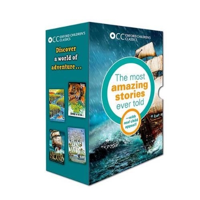 Book cover for Oxford Children's Classics: World of Adventure box set