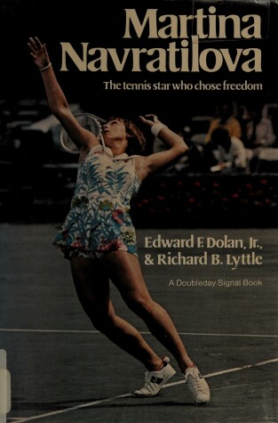 Book cover for Martina Navratilova