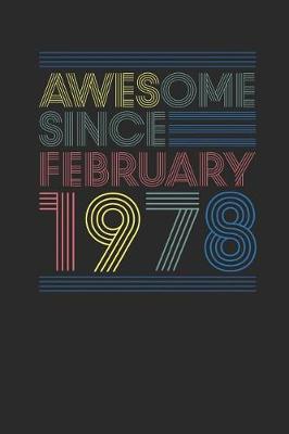 Book cover for Awesome Since February 1978