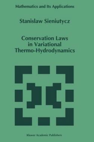 Cover of Conservation Laws in Variational Thermo-Hydrodynamics