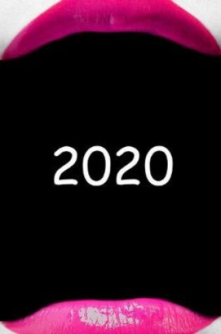 Cover of 2020 Daily Planner 2020 Pink Lips 384 Pages