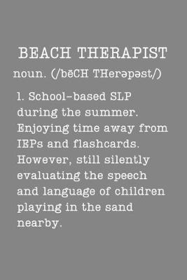 Book cover for Beach Therapist