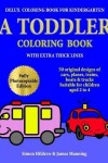 Book cover for Delux Coloring Book for Kindergarten
