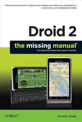 Book cover for Droid 2: The Missing Manual