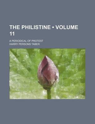 Book cover for The Philistine (Volume 11); A Periodical of Protest