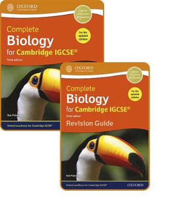 Book cover for Complete Biology for Cambridge IGCSE (R): Student Book & Revision Guide Pack